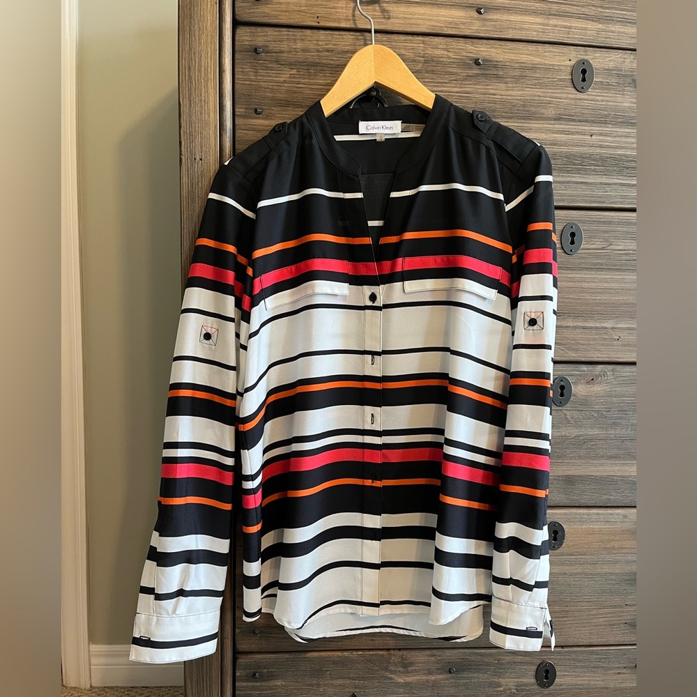 Calvin Klein Long Sleeve Button down
